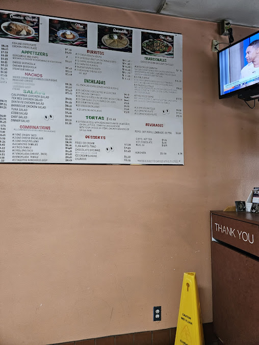 Menu Burger Express Fresh Mexican Grill - 1