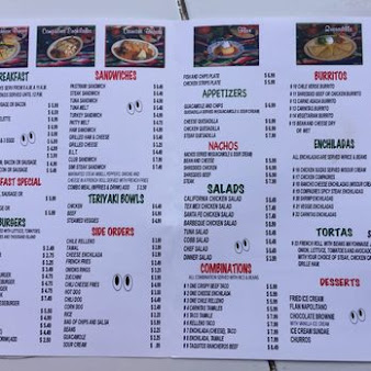 Menu Burger Express Fresh Mexican Grill - 4