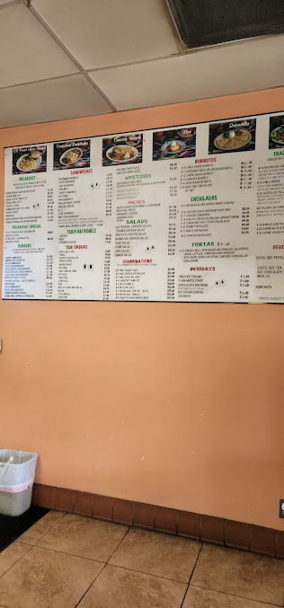 Menu Burger Express Fresh Mexican Grill - 6