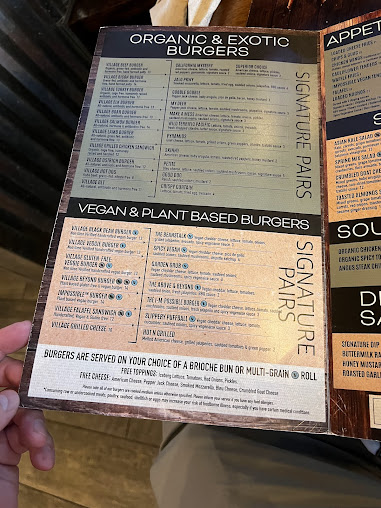 Menu Burger Village - 6