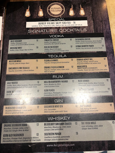 Menu Burger Village - 9