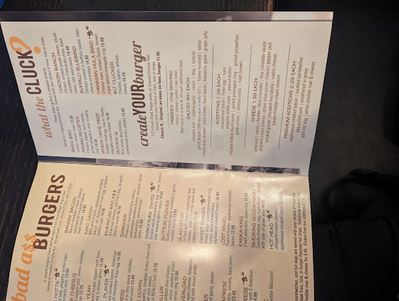 Menu Burgers Beer Gibson City - 2