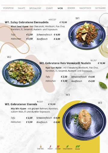 Menu Burma Bliss Restaurant - 4