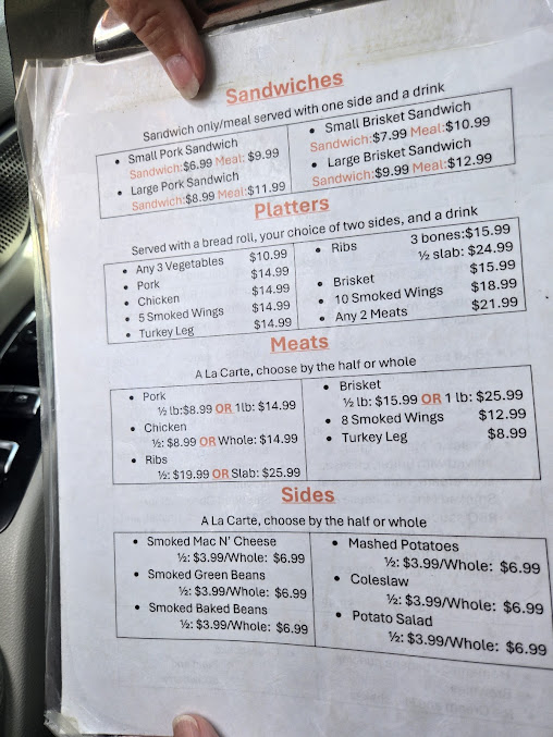 Menu Bustin Butts Bbq210 Produce - 1