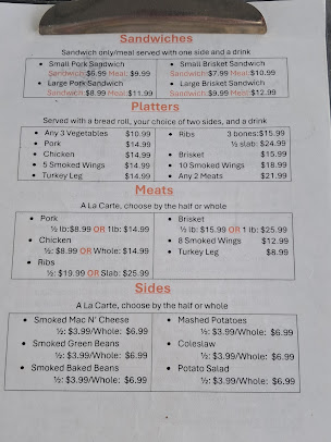 Menu Bustin Butts Bbq210 Produce - 9