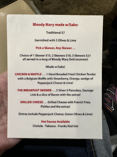 Menu By Hand And Fork - 2
