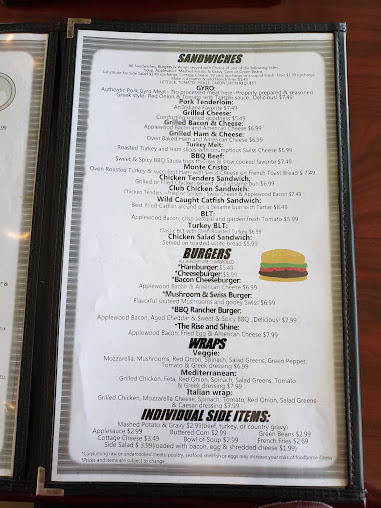 Menu By Hand And Fork - 5