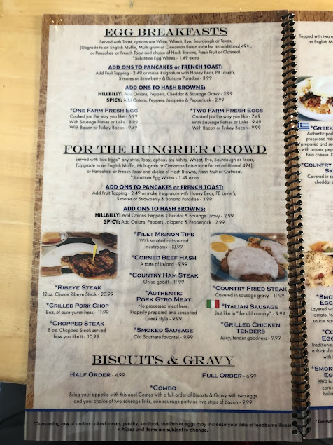 Menu By Hand And Fork - 7