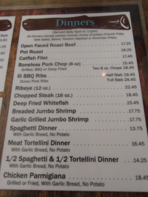 Menu Cabin Fever Bar Grill - 7
