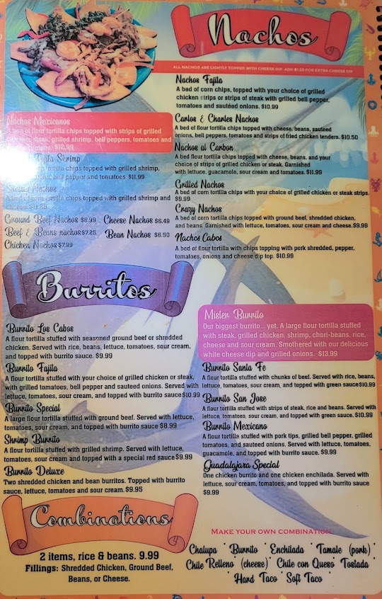 Menu Cabo San Lucas 3 - 2