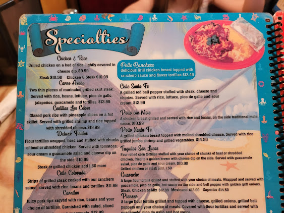 Menu Cabo San Lucas 3 - 7
