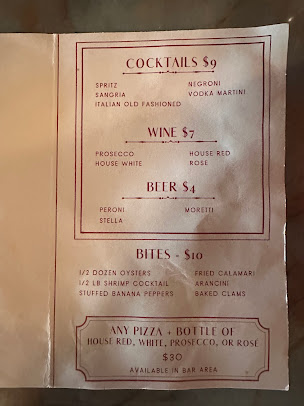 Menu Cafe Bionda - 1