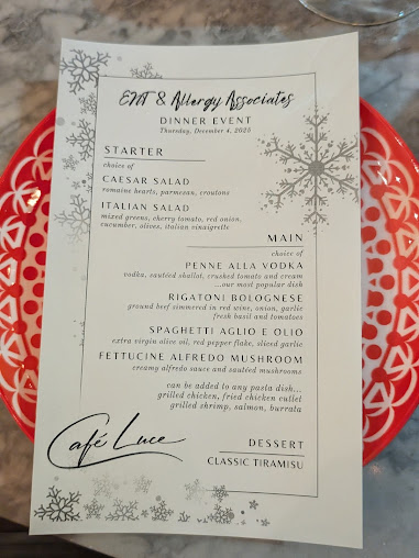 Menu Cafe Luce - Italian Restaurant & Wine Bar - 0