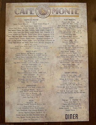 Menu Cafe Monte French Bakery And Bistro - 5
