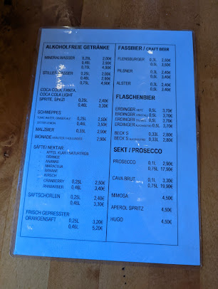 Menu Café Restaurant Morgenland - 2