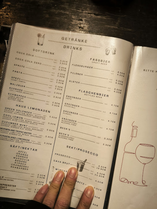 Menu Café Restaurant Morgenland - 8