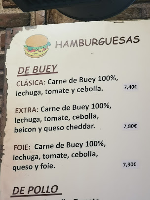 Menu Café Tapa - 1