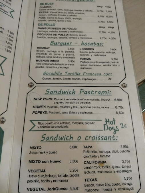 Menu Café Tapa - 7