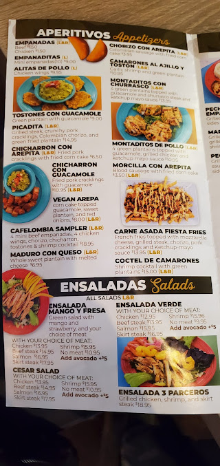 Menu Cafelombia Bakery & Restaurant - 4