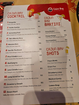 Menu Cajun Bay Seafood Bar - 2
