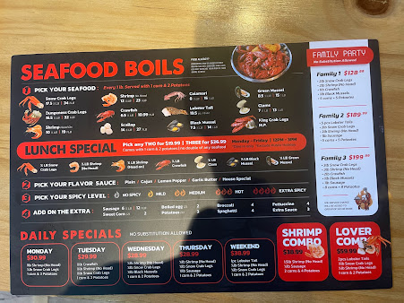 Menu Cajun Bay Seafood Bar - 3