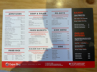 Menu Cajun Bay Seafood Bar - 4