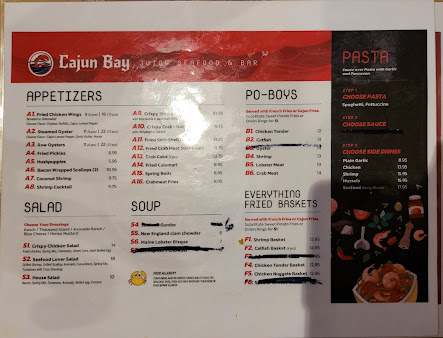 Menu Cajun Bay Seafood Bar - 5