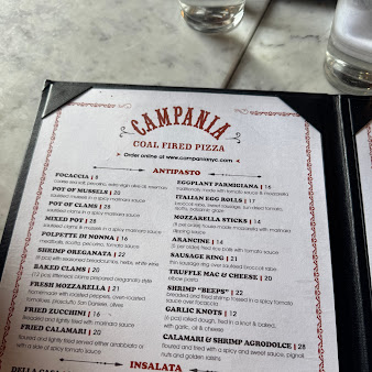 Menu Campania - 2