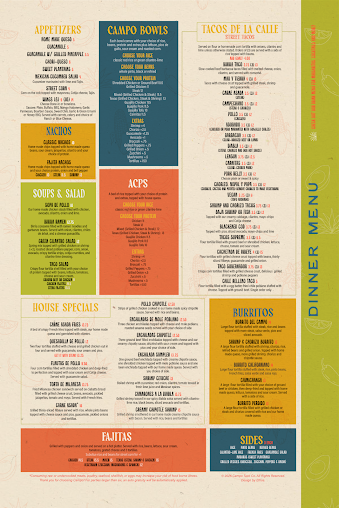 Menu Campo Taco Co. - 0