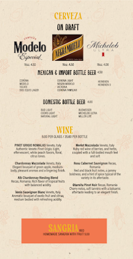 Menu Campo Taco Co. - 1