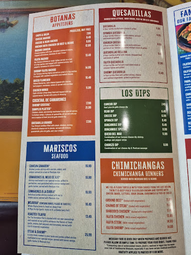 Menu Cancun Mexican Grill Bar - 2