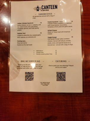 Menu Canteen By Camp Colvos - 5