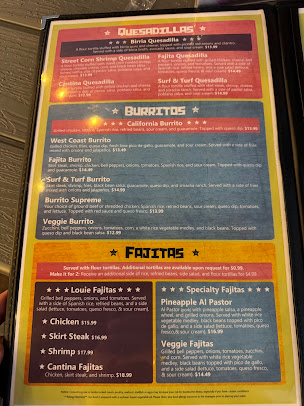 Menu Cantina Louie - 7
