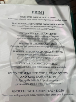 Menu Capanno Trattoria Bar And Grill - 3