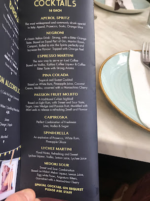 Menu Capanno Trattoria Bar And Grill - 5
