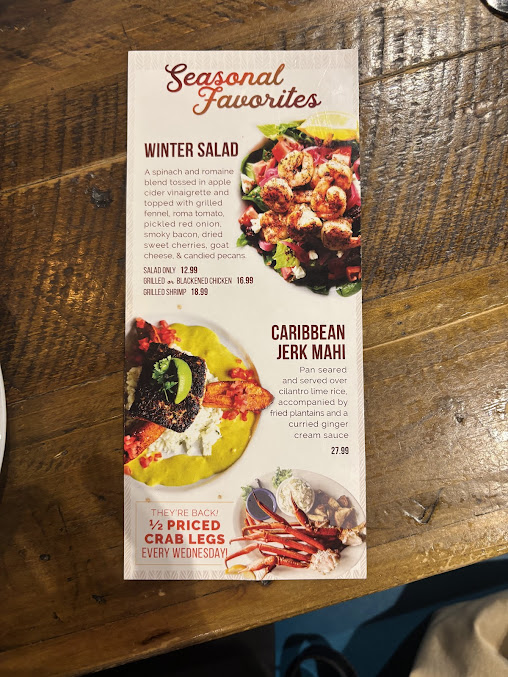Menu Cape Fear Seafood Company - 6