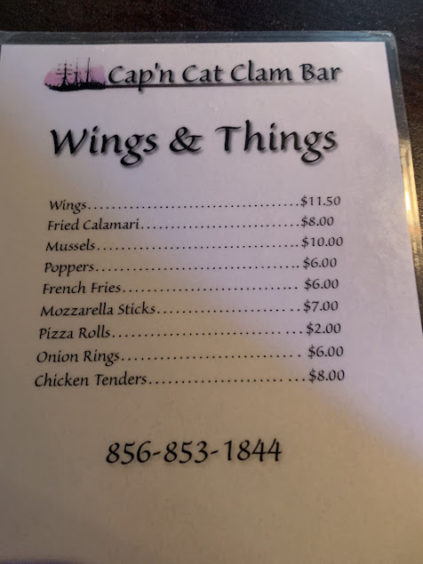 Menu Capn Cats Clam Bar Tavern - 3
