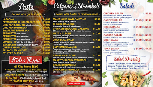 Menu Cappolla's Pizza & Grill - 0
