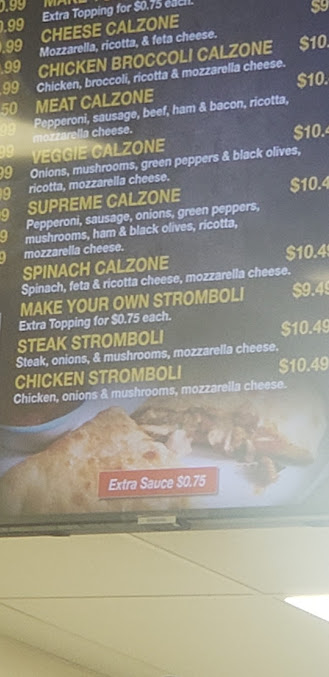 Menu Cappolla's Pizza & Grill - 2