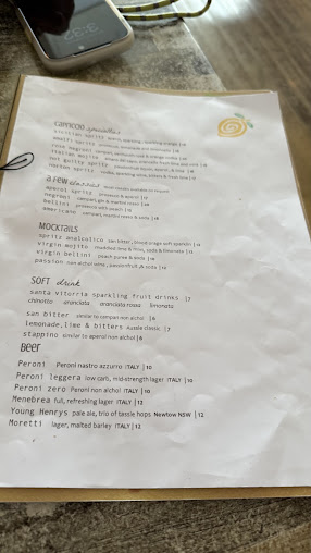 Menu Capriccio Osteria Italian Restaurant - 0