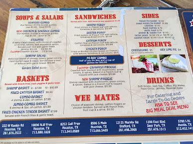 Menu Capt. Benny's - 0