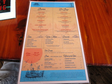 Menu Capt. Benny's - 1