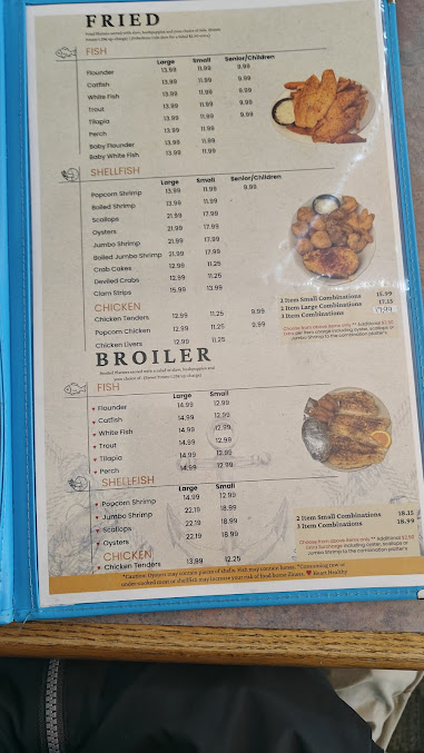 Menu Captain Tom's Seafood - 4