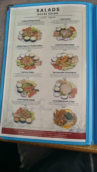 Menu Captain Tom's Seafood - 5