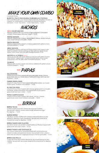 Menu Carajillo's Mexican Kitchen - 4