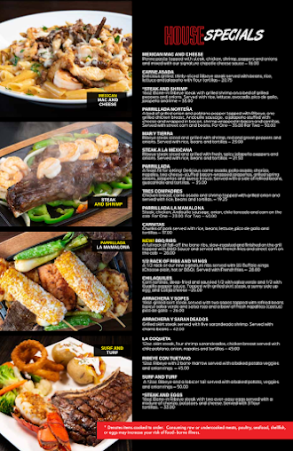 Menu Carajillo's Mexican Kitchen - 5