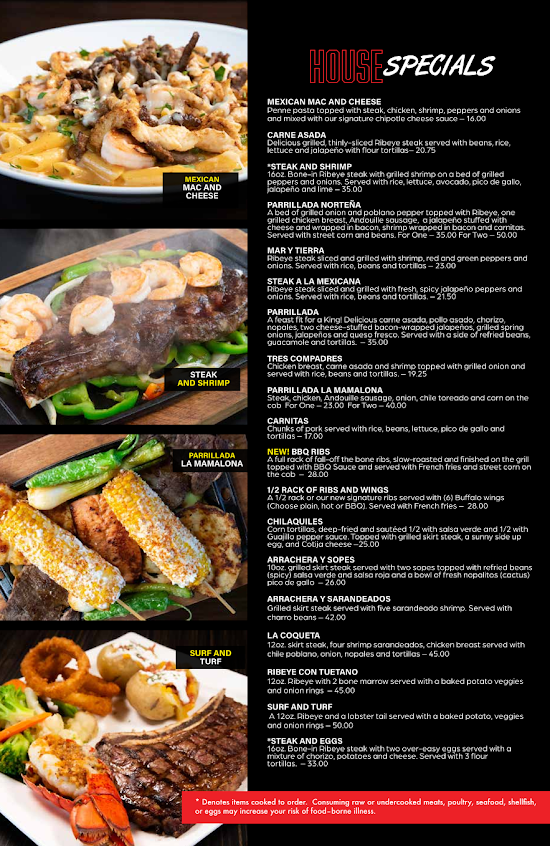 Menu Carajillo's Mexican Kitchen - 17