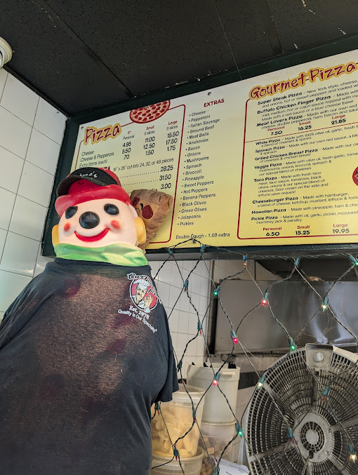 Menu Carbone's Pizza & Subs - 1