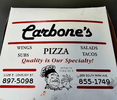 Menu Carbone's Pizza & Subs - 7