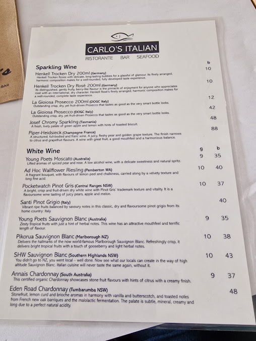 Menu Carlo's Italian Ristorante Bar & Seafood - 3